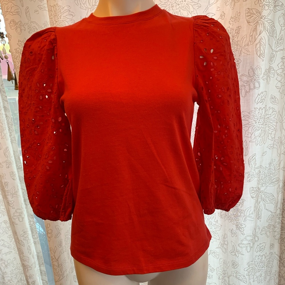 Adorable! 🧡a new day blouse🧡 - Picture 1 of 3